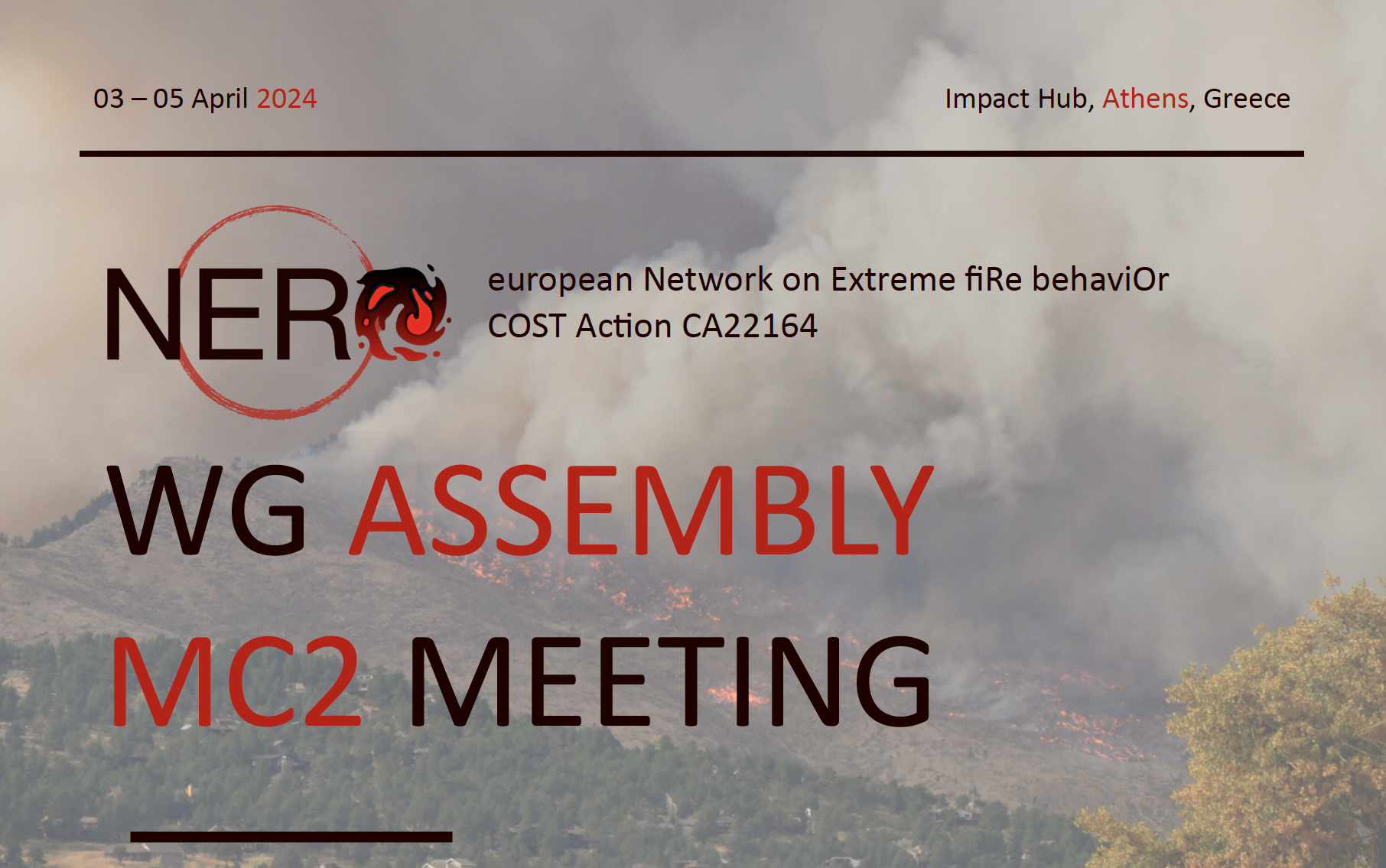 Coming up: NERO WG Assembly & MC2 Meeting