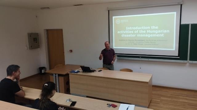 Presentation at the University of Split. Photo: Ljiljana Šerić.